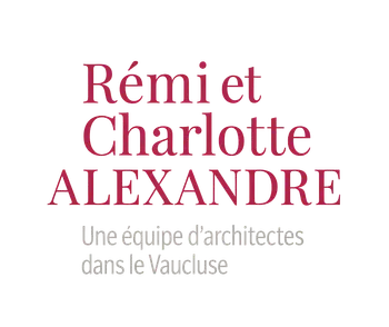 Rémi et Charlotte Alexandre, architecte à Althen-des-Paluds